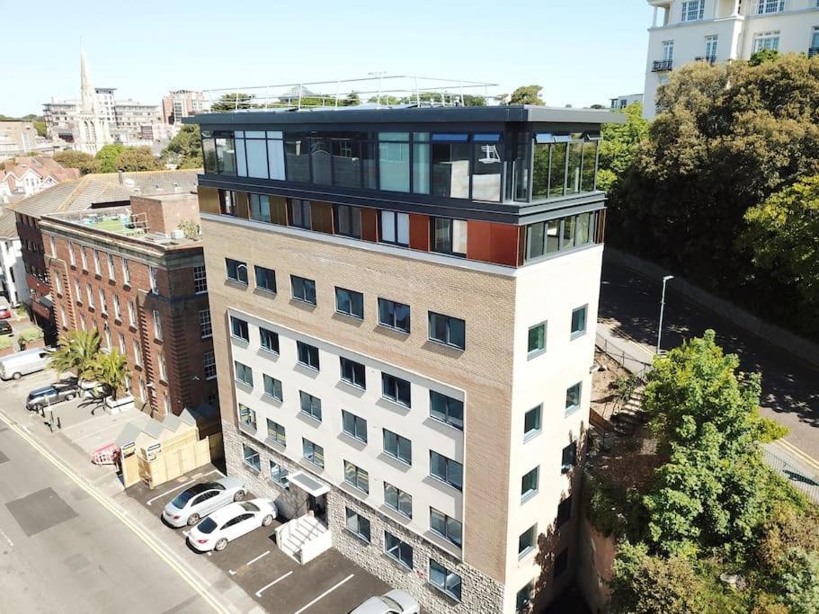 The Pad By The Beach Penthouse Apartment With Sunset And City Views Bournemouth Exterior photo